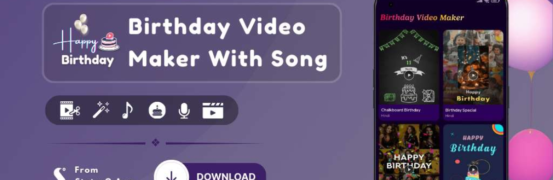 StatusQ Birthday Video Maker Cover Image