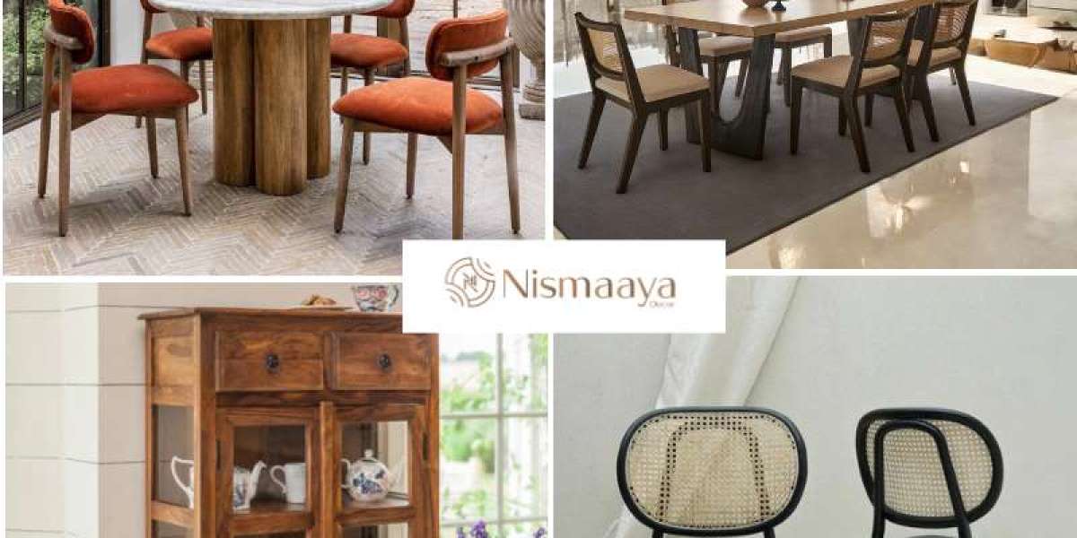 Design a Functional and Stylish Dining Space with Nismaaya Decor
